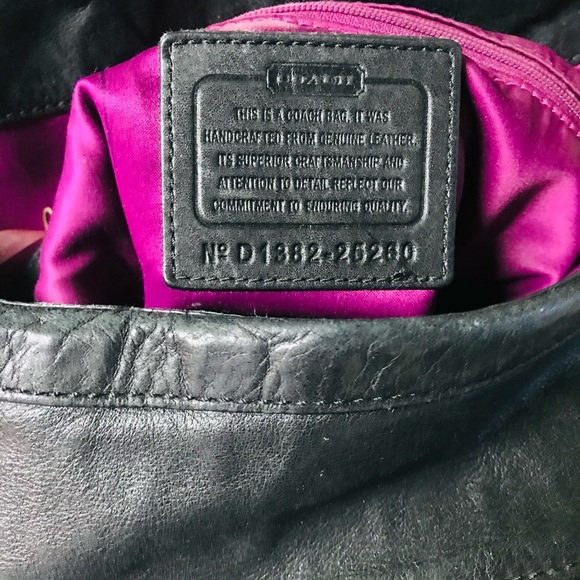 Coach Madison Phoebe Black Leather Purse - Picture 6 of 11